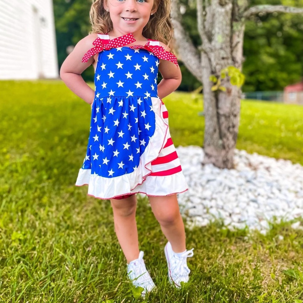 Brand New 4 of July Tunic Set